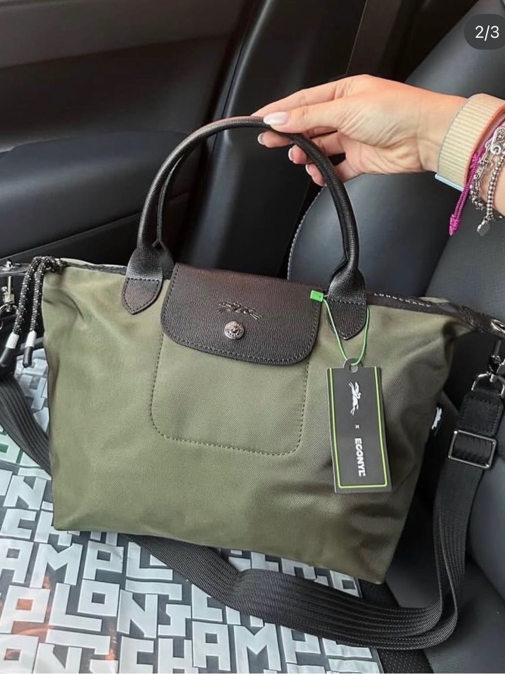 New Longchamp Le Pliage crossbody - Picture 2 of 7